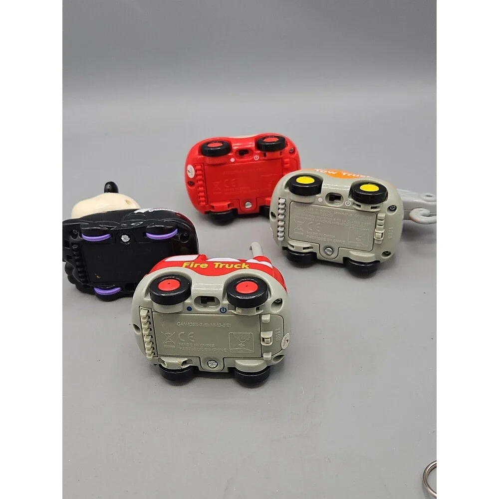 VTech Go! Go! Smart Wheels Vehicles Airplane Fire Truck Lights Sounds Toy Lot